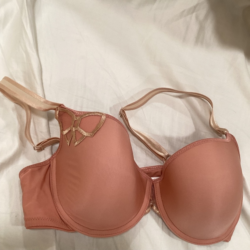 Luxurious Pashionista Bra with Gold Bow Detailing STUNNING